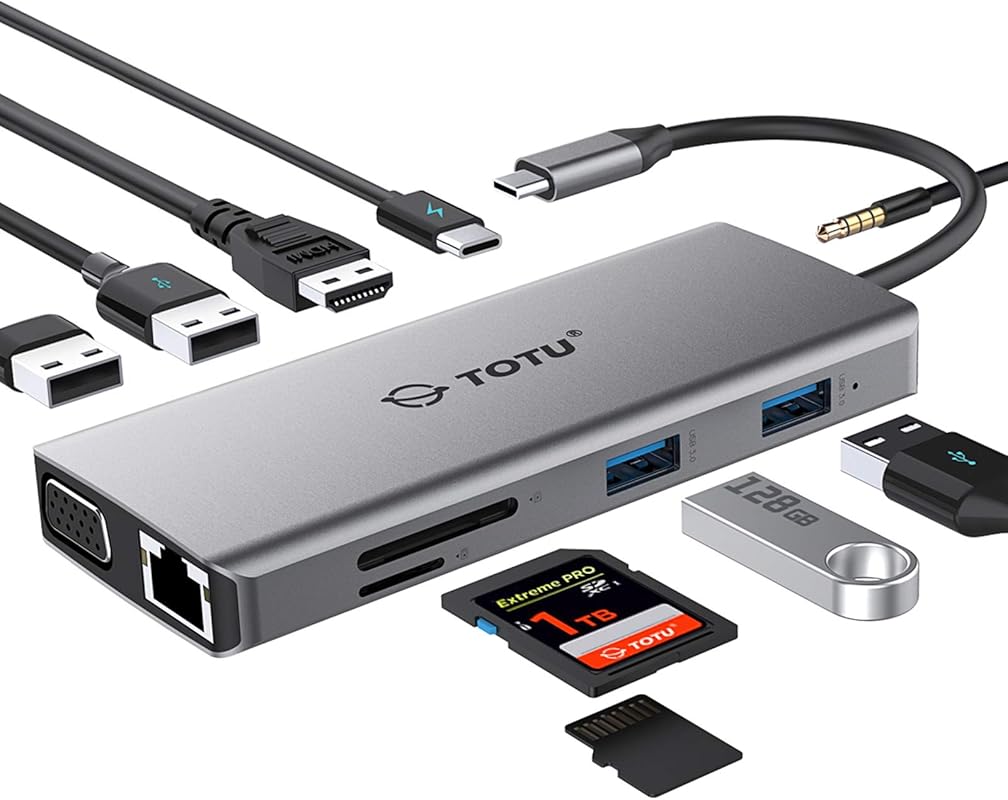 TOTU Adapter Ethernet Compatible Laptops